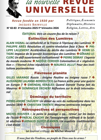 La Nouvelle Revue Universelle n° 82–83